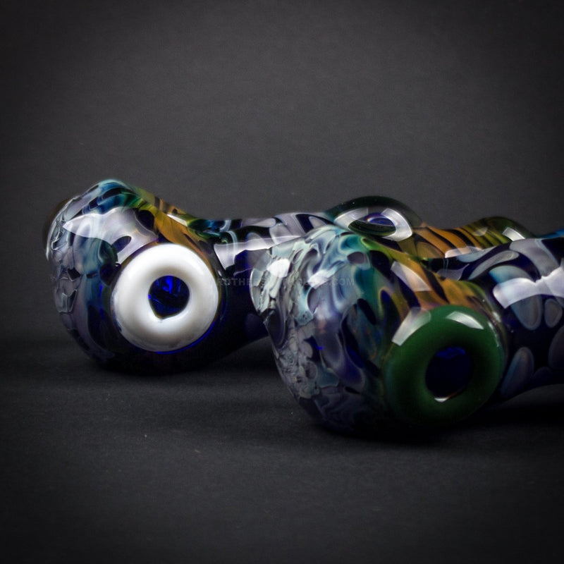 Mountain Jam Glass Spiked and Fumed Hand Pipe.