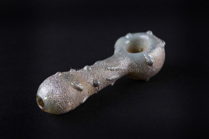 Nebula Glass Relic Hand Pipe - Silver.