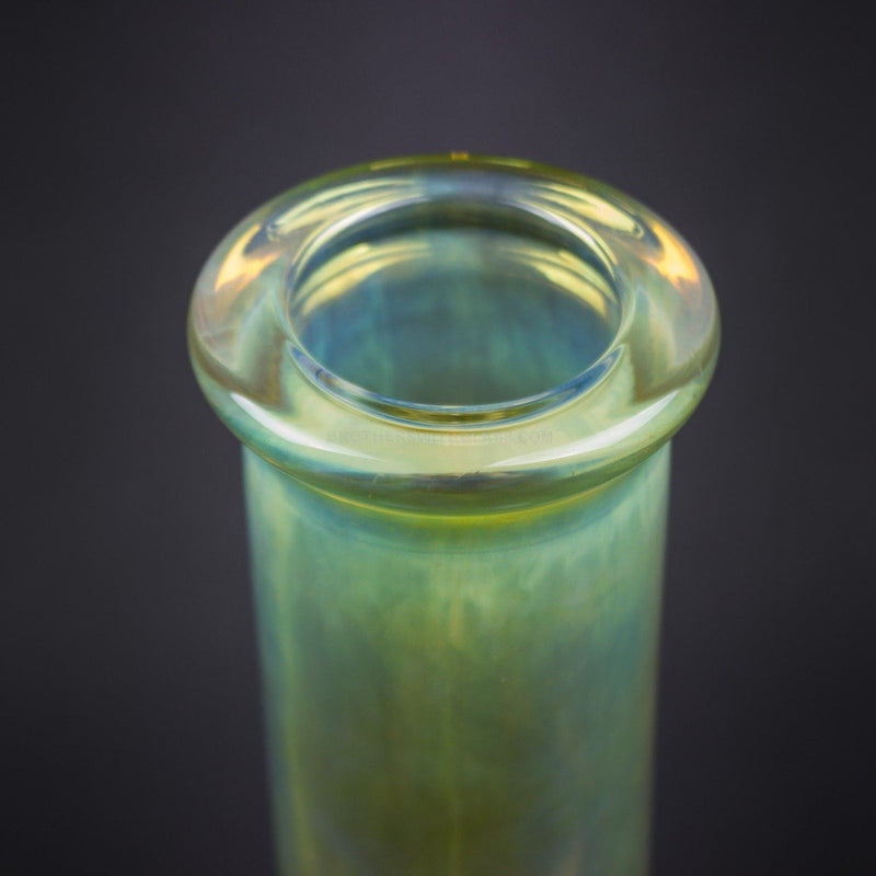 No Label Glass 10 in Fumed Straight Water Pipe.