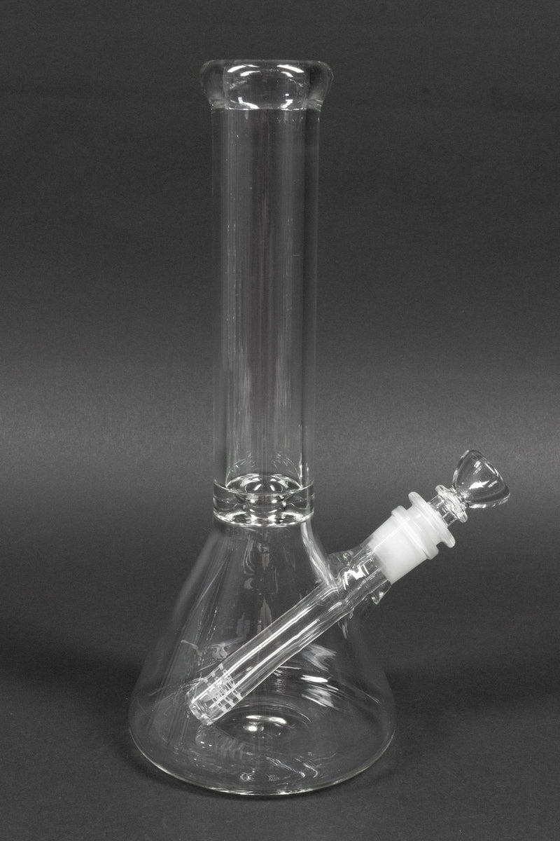 No Label Glass 10 Inch Beaker Bong.