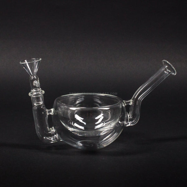 No Label Glass Cereal Bowl Bong.