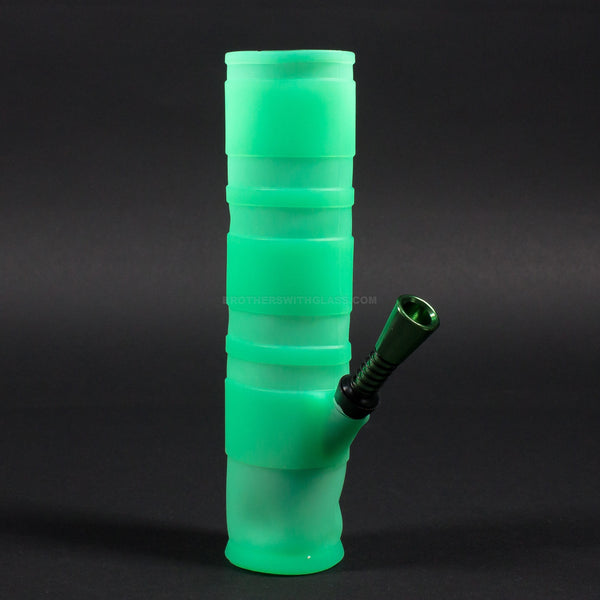 No Label Glass Foldable Travel Silicone Bong.