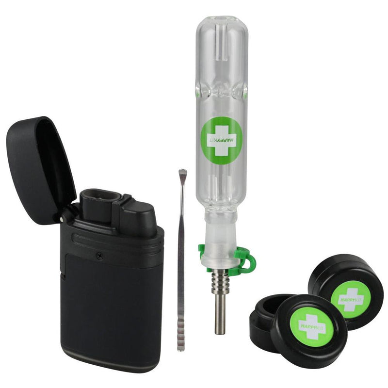 No Label Glass Nectar Collector Dab Rig Travel Kit.