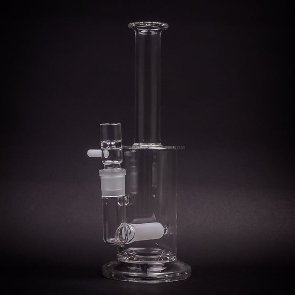 No Label Glass Straight Inline Bong.