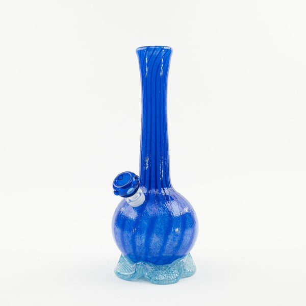 Noble Glass Small Crater Lake Blue Bong Noble Glass