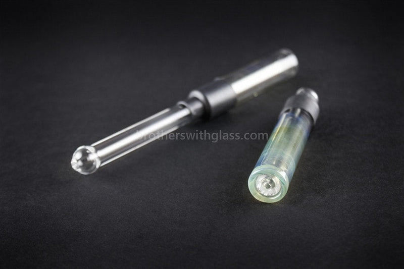 Ohana Glass Wrapped Blunt Hand Pipe - Fumed.