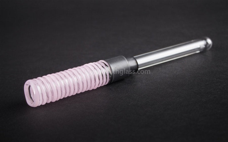 Ohana Glass Wrapped Blunt Hand Pipe - Pink.