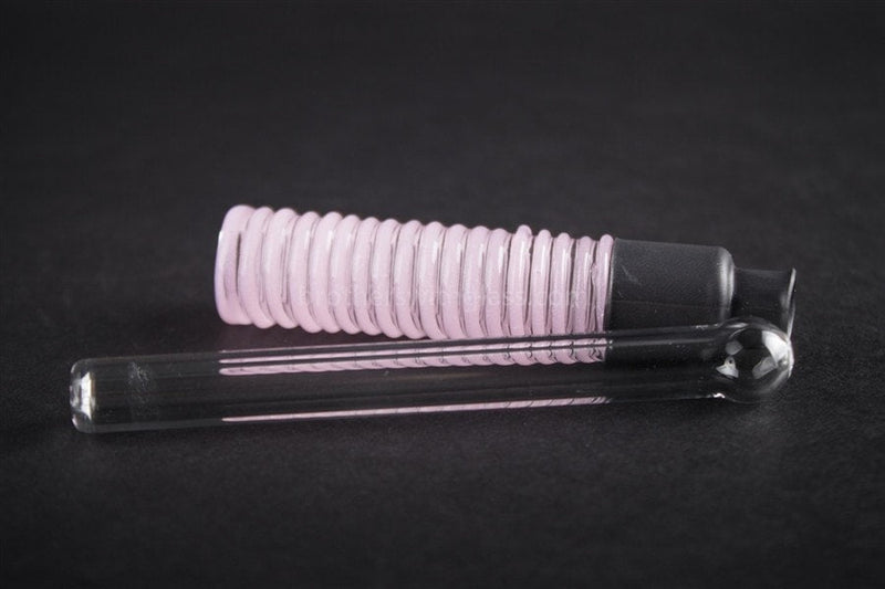 Ohana Glass Wrapped Blunt Hand Pipe - Pink.