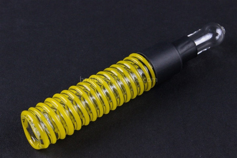 Ohana Glass Wrapped Blunt Hand Pipe - Yellow.