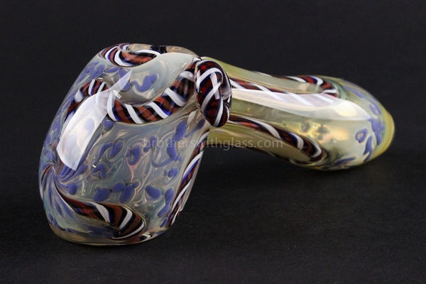 Oracle Glass Color Changing Inside Out Hand Pipe - Lavender.