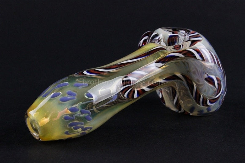 Oracle Glass Color Changing Inside Out Hand Pipe - Lavender.