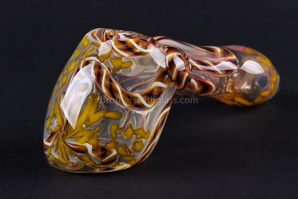 Oracle Glass Color Changing Inside Out Hand Pipe - Yellow.