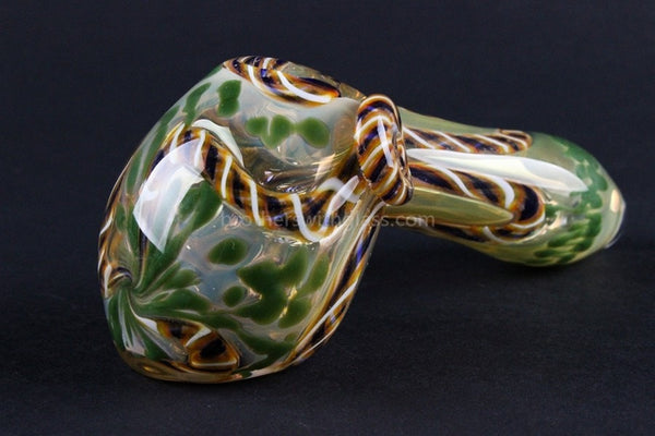 Oracle Glass Color Changing Inside Out Pipe - Green.