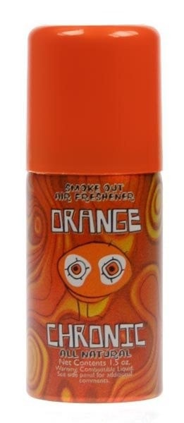 Orange Chronic Smoke Out Air Freshener - 1.5 oz.