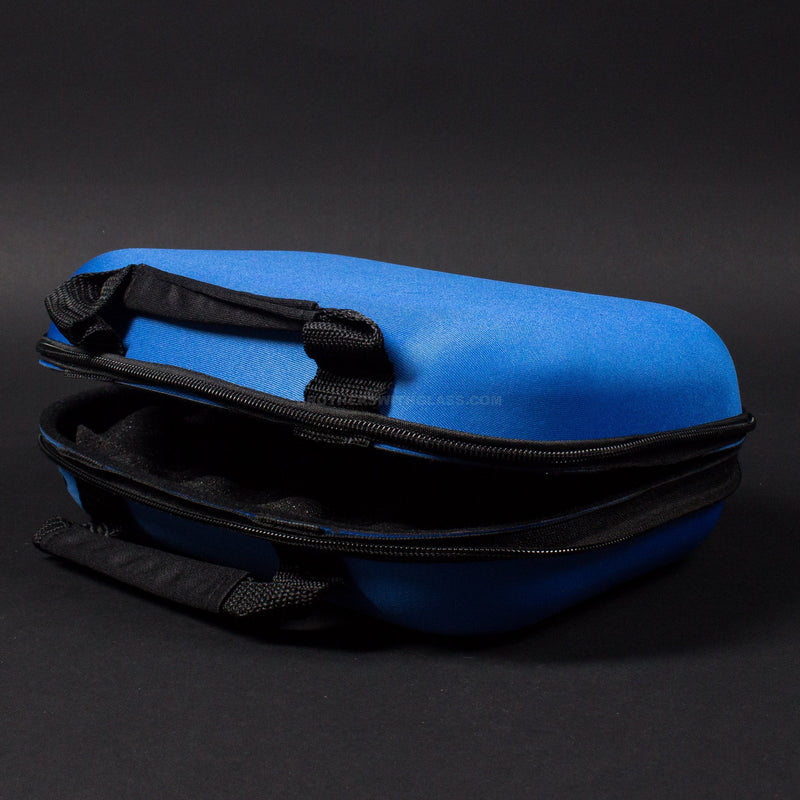 Padded Zippered 11 by 8 Inch Pipe Case With Handles.
