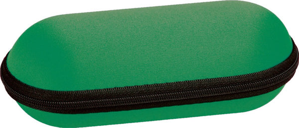 Padded Zippered 6 Inch Pipe Case - Green.