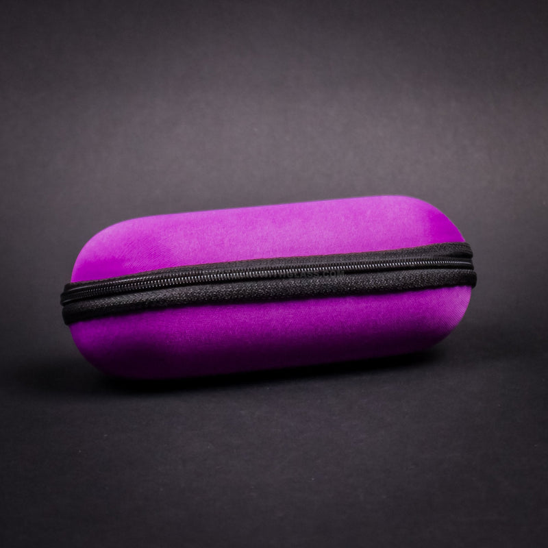 Padded Zippered 6 Inch Pipe Case - Purple.