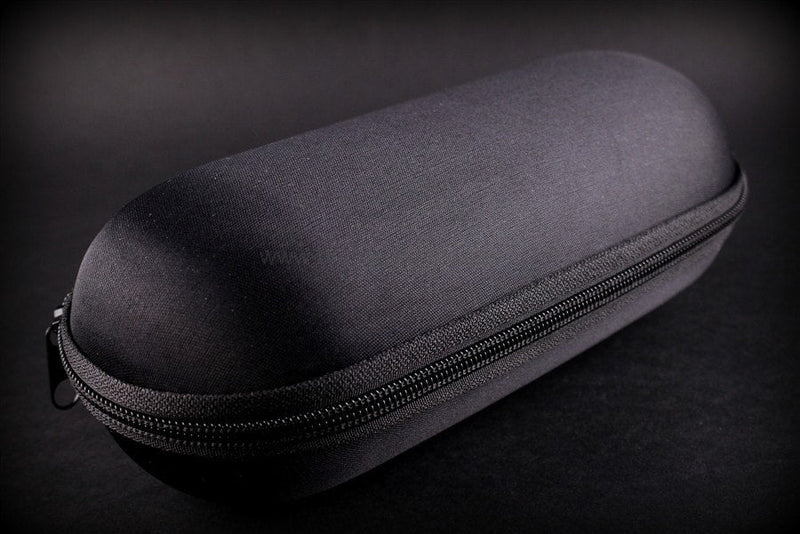Padded Zippered 9 Inch Pipe Case - Black.