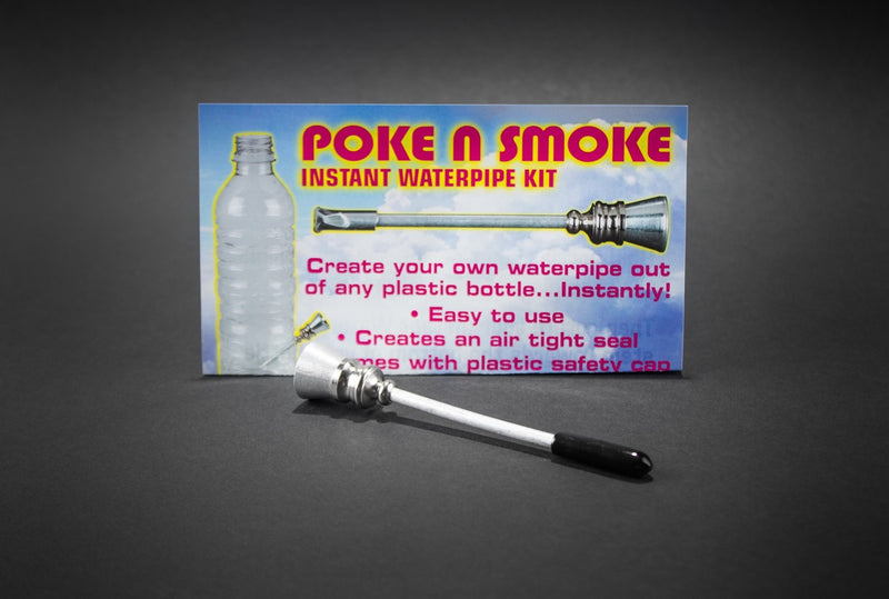 Poke N Smoke Instant Bong Kit.