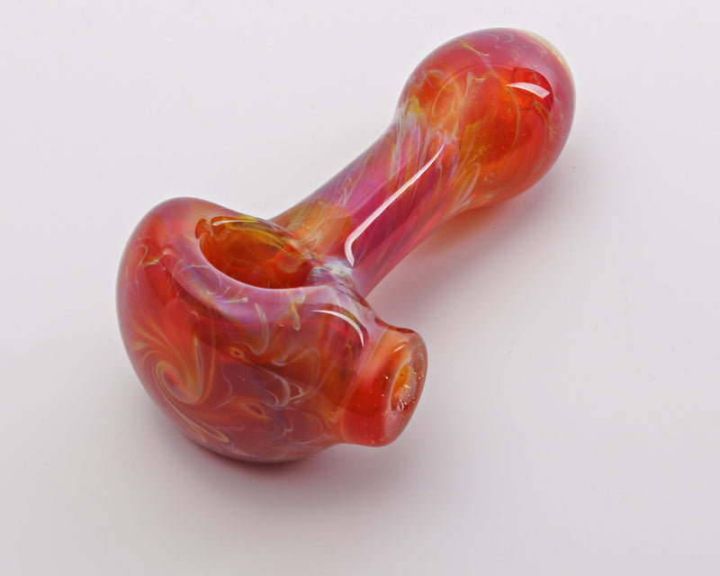 Psylent Glass Chaos Amber Purple Hand Pipe Brothers with Glass