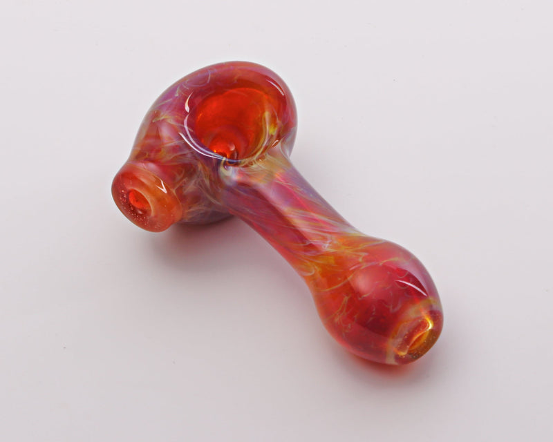 Psylent Glass Chaos Amber Purple Hand Pipe Brothers with Glass