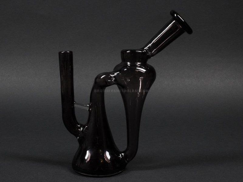 Psylent Glass Full Color Recycler Dab Rig.