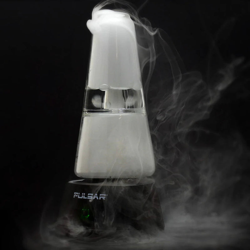 Pulsar Sipper Dual Use Concentrate & 510 Cartridge Vaporizer Bubbler Brothers with Glass