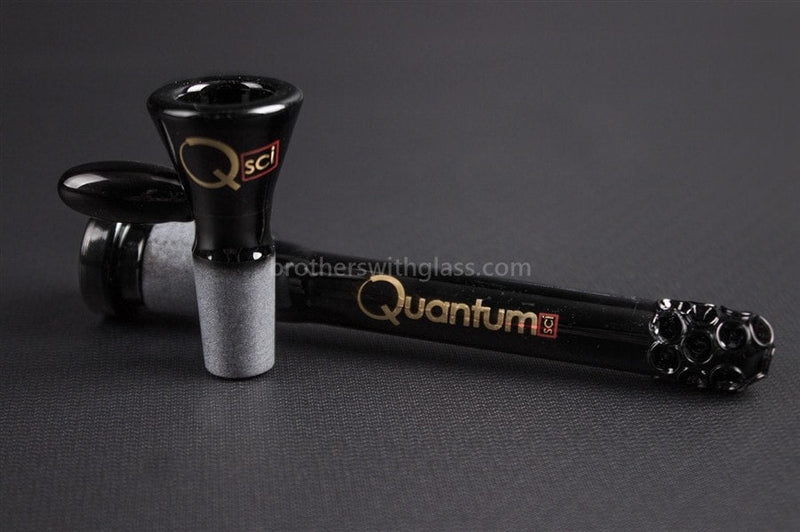 Quantum Sci Glass 16" Straight Water Pipe - Green.