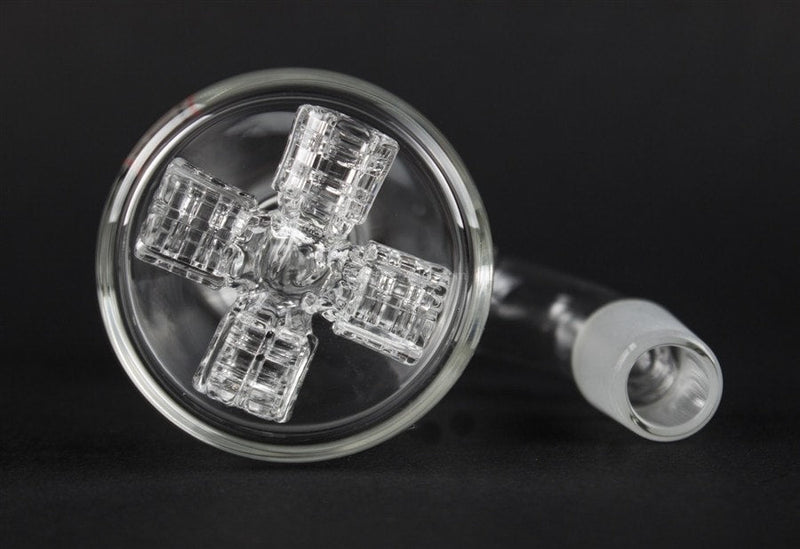 Quantum Sci Glass 18mm Quad Ashcater - 90 Degree.