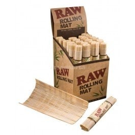Raw Bamboo Rolling Mat.