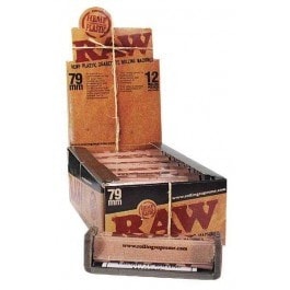 Raw Hemp Plastic Rolling Machine - 79mm.