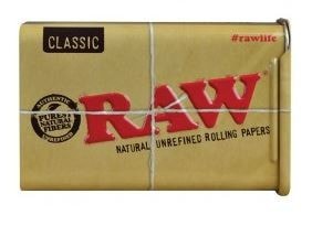 Raw Metal Slide-Top Tin Case.