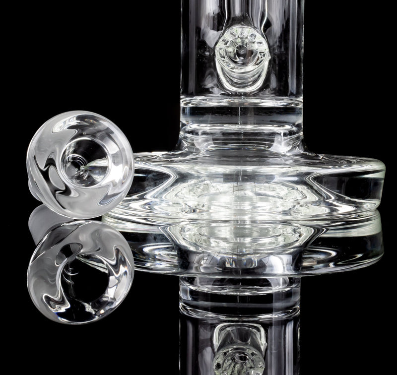Rawlins Glass 50mm Tube Horizonline Bent Neck Bong -