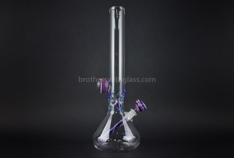 Realazation 16 In Glass Reversal Bong - Pink and Blue.