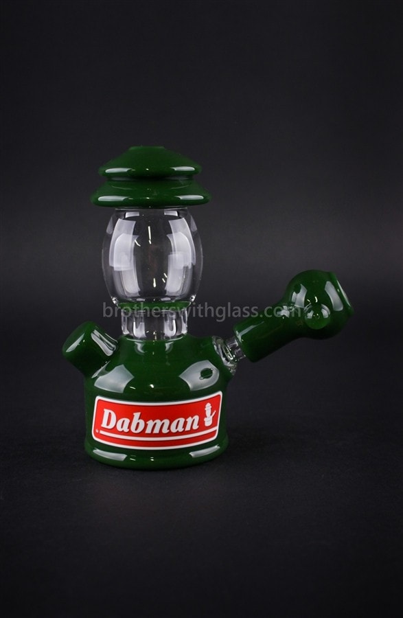 Realazation Glass Treehugger Green Dabman Lantern Dab Rig - 14mm.