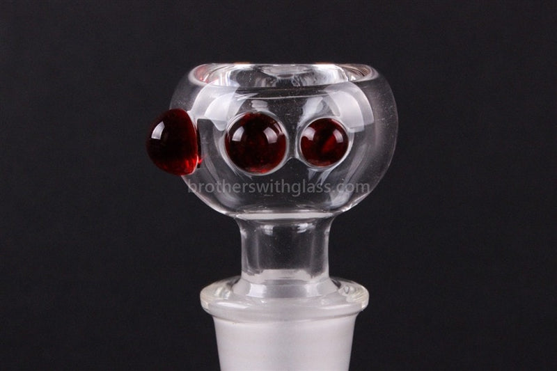 Realazation Glass Worked Three Dot 14mm Slide - Red.