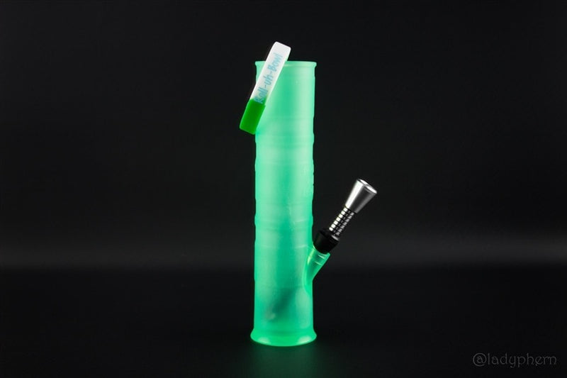 Roll-Uh-Bowl Water Pipe - Green Means Go.