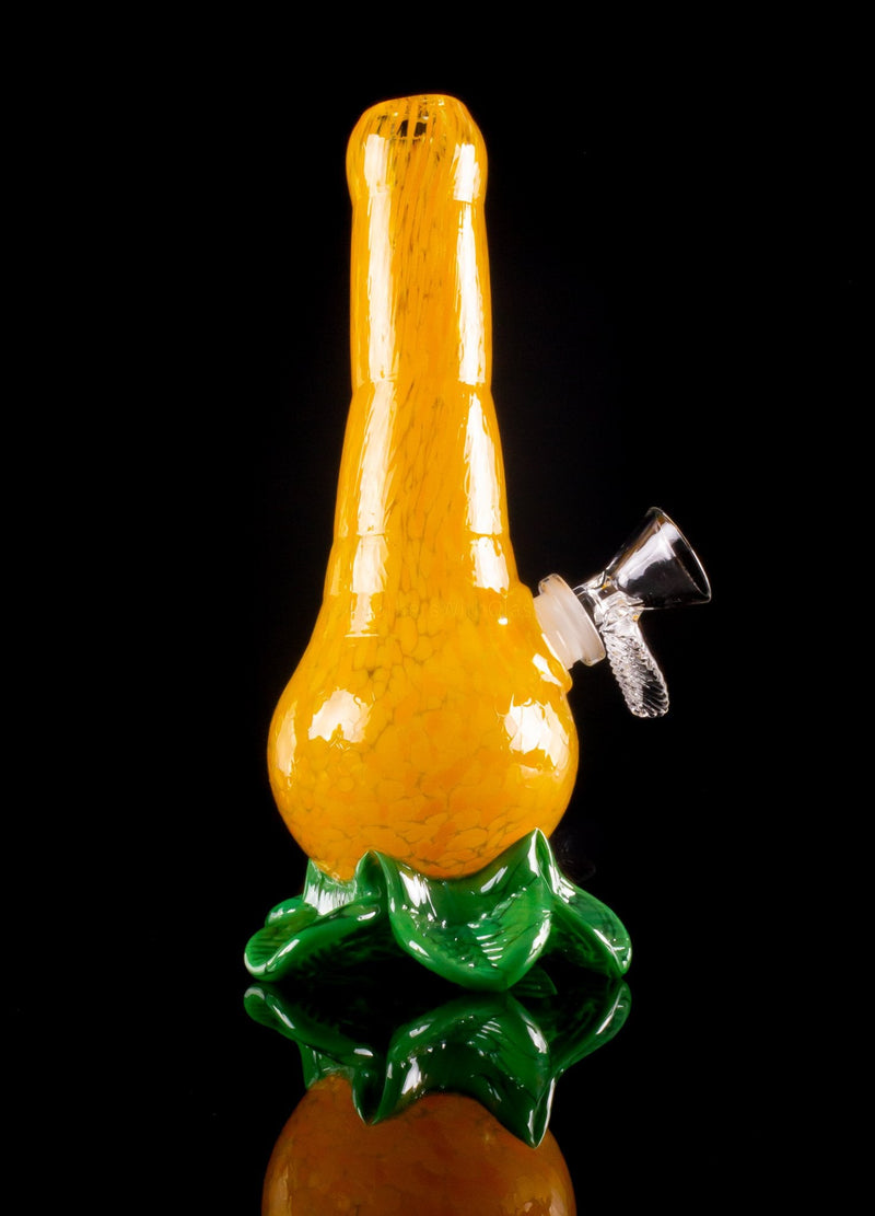 Special K Soft Glass Orange and Yellow Carrot Bong.