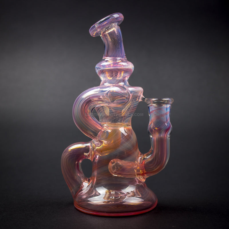 STF Glass Fumed Klein Recycler Dab Rig.