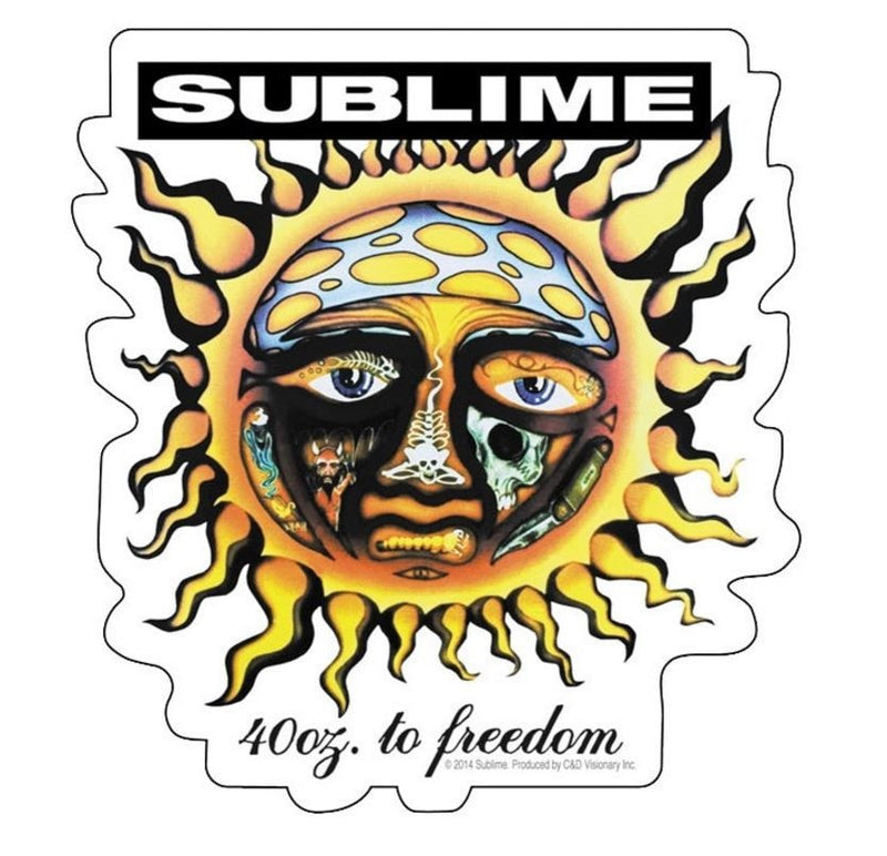 Sublime Sun Sticker.
