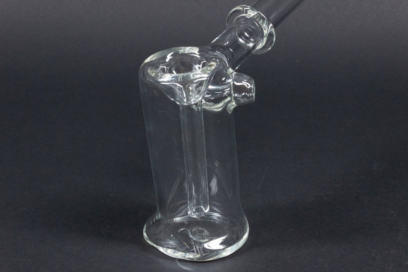 T Hales Clear Inverted Hammer Bubbler.