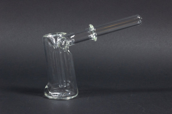 T Hales Clear Inverted Hammer Bubbler.