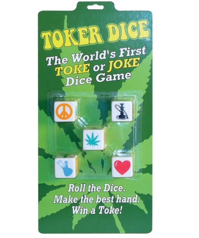Toke or Joke Toker Dice Game.