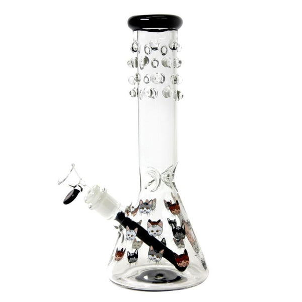 Trailer Park Boys Glass Beaker Bong - Kitty Love.