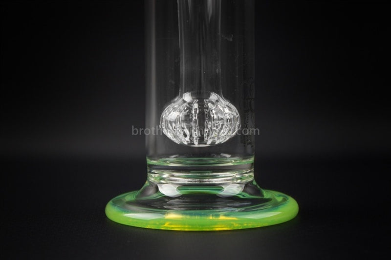 Treehouse Glass Color Wrap Gridded Showerhead Bubbler Water Pipe - Slyme.