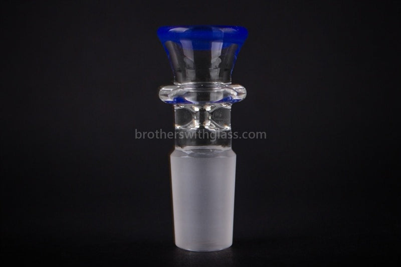 Treehouse Glass Color Wrap Showerhead Bubbler Water Pipe - Blue Cheese.