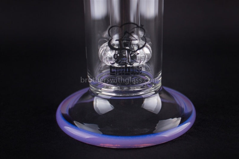 Treehouse Glass Color Wrap Showerhead Bubbler Water Pipe - Pink Slyme.