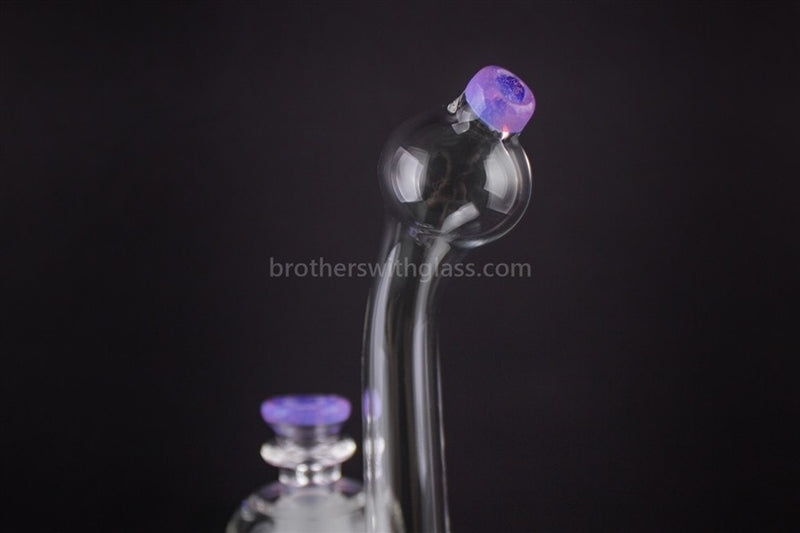Treehouse Glass Color Wrap Showerhead Bubbler Water Pipe - Pink Slyme.