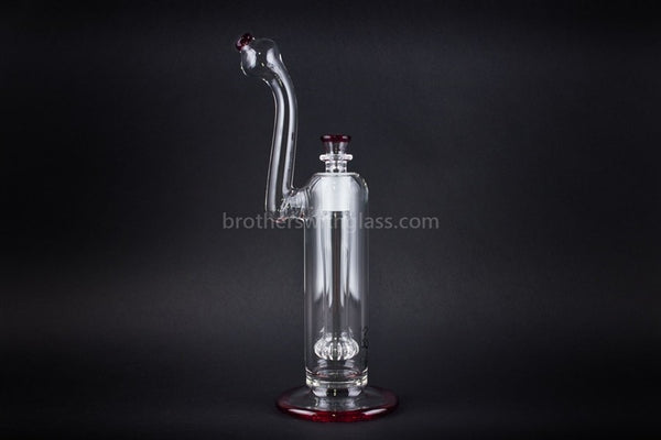 Treehouse Glass Color Wrap Showerhead Bubbler Water Pipe - Red.