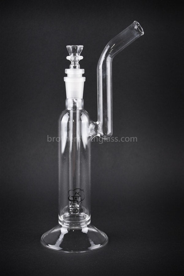 Treehouse Glass Diffused Straight Bubbler Water Pipe.